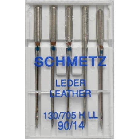 Schmetz leather point sewing machine needles size 90/14